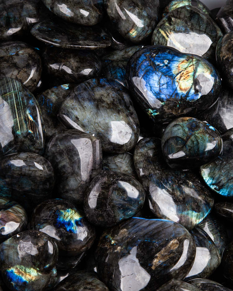 Labradorite - Jumbo Sized Hearts