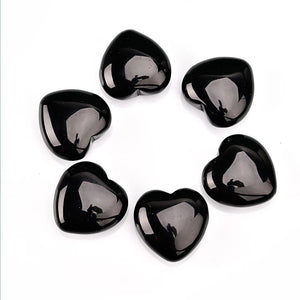 Obsidian Hearts - 30mm